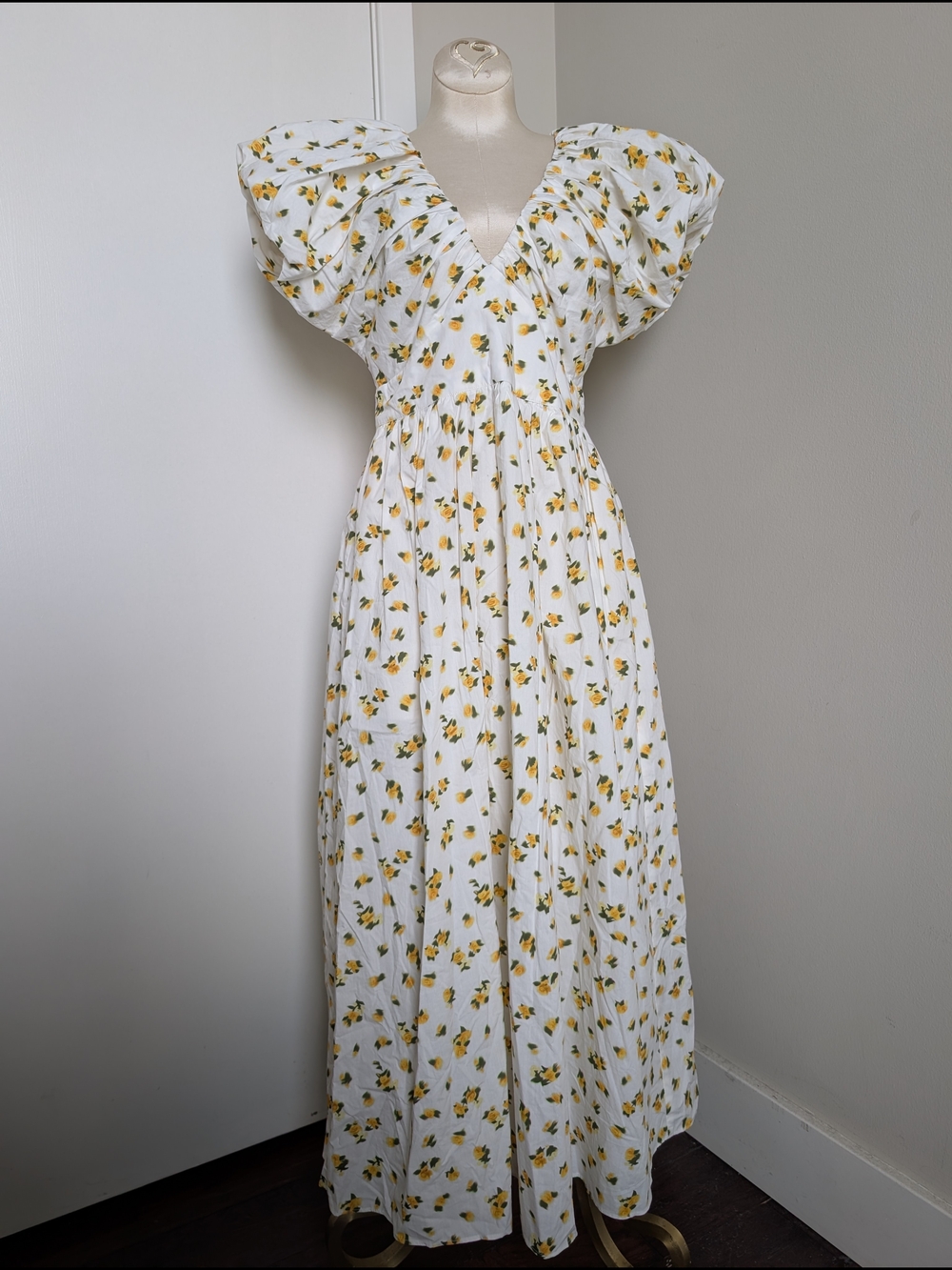 NWOT J. Crew Cecily dress in budding rose print- Floral Midi Summer Dress Size 6